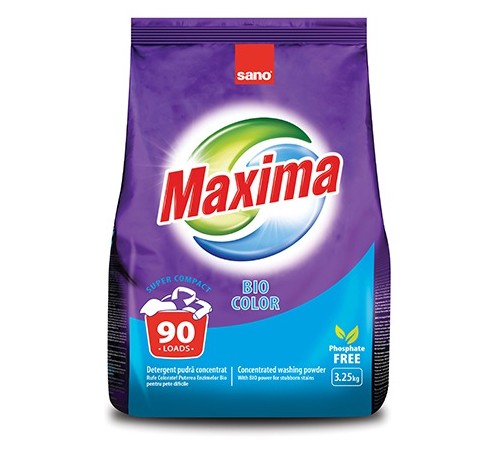  sano maxima bio Стиральный порошок (3.25 кг) 991204
