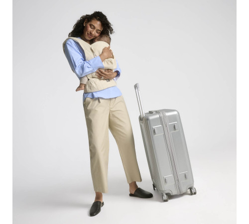 kinderkraft marsupiu ergonomic "elara" (linen & cotton)