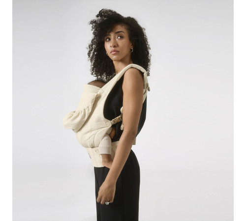 kinderkraft marsupiu ergonomic "elara" (linen & cotton)