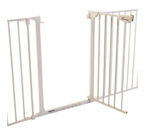dreambaby g2022bb Ворота безопасности 3 секции "newport adapta gate" (85,5 - 210 см.) белый