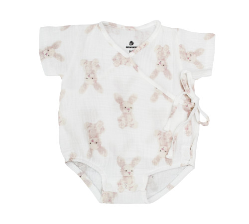 Haine pentru copii in Moldova minikin 25001468 body "bon voyage" (m.68) iepuraș