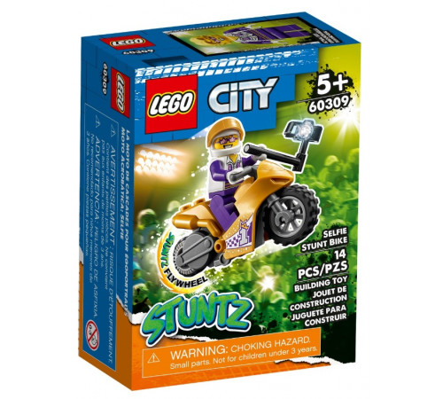 lego city 60309 Конструктор "Велосипед для селфи" (14 дет.)