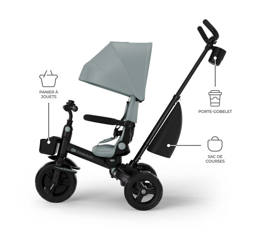 kinderkraft Трицикл aveo 2 plus (зелёный)