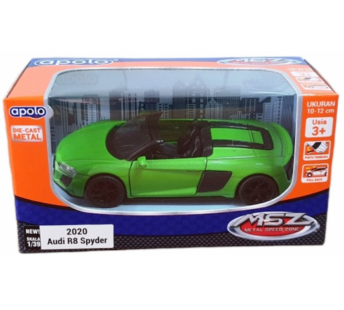 MSZ 67712 Model metalic "Audi R8 Spyder 1:39" in sort. Jucării pentru Copii - Magazin Online de Jucării ieftine in Chisinau Baby-Boom in Moldova msz 67712 model metalic "audi r8 spyder 1:39" in sort.