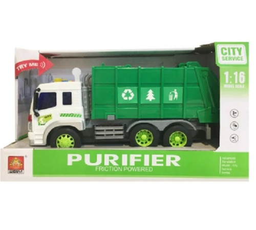 op 200170855 mașină inerțială "mașină de gunoi" (lumină, sunet) wy320a