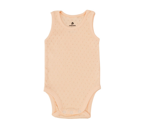 Haine pentru copii in Moldova Minikin 25170580 Body "Frunză ajurata" (m.80) piersic  minikin 25170580 body "frunză ajurata" (m.80) piersic