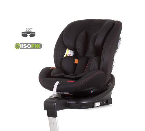 chipolino scaun auto "isofix lego 360 °c" stkle0231eb gr. 0+/1/2/3 ( 0-36 kg.) negru