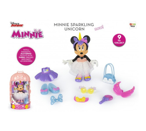 disney 185746 Кукла Минни с аксессуарами "fantasy unicorn"