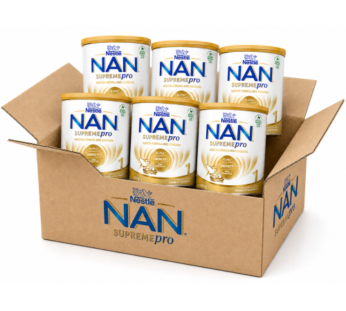  Сухая молочная смесь mega pack nan supreme pro 1 (6 х 800) 4800 гр.