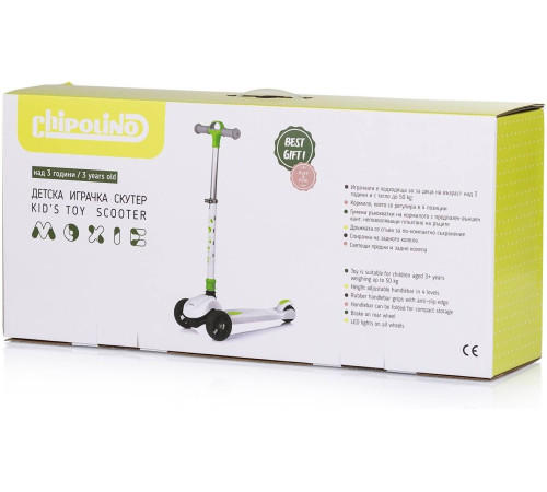 chipolino dsmox0263pi trotineta "moxie" roz