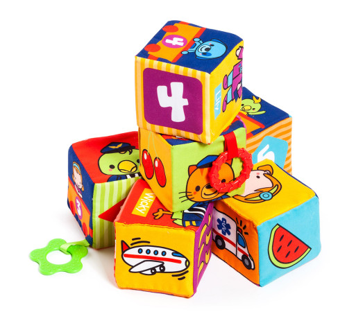 molto 20527 cuburi moi "cubes & fun" (6 buc.)