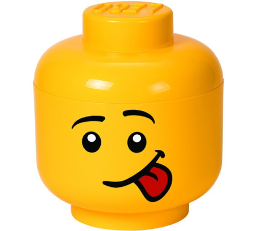 Детский&nbsp;магазин в Кишиневе в Молдове lego Контейнер для хранения small head - silly (16х19,3 см)