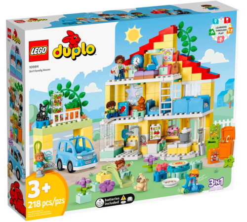 lego duplo 10994 Конструктор 3в1 "Семейный дом" (218дет.)