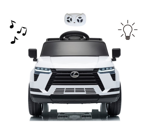 milly mally  59521 Детский электромобиль "lexus gx550" (белый)