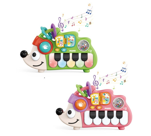 bibiin toys 6225  Игрушка-пианино "Ёжик" (в асс.)