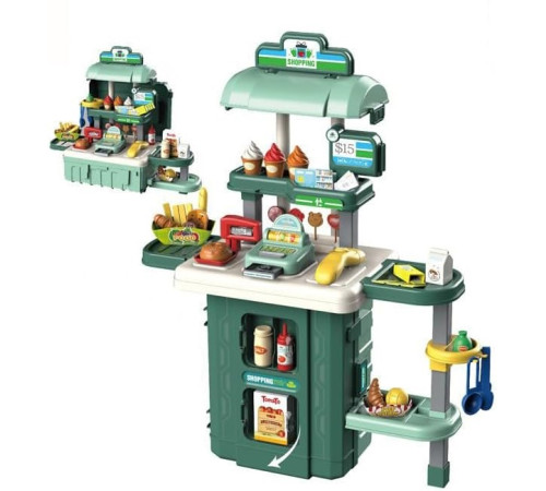 Детский магазин в Кишиневе в Молдове OP ДЕ05.443 Игровой набор "Супермаркет" в чемодане  op ДЕ05.443 Игровой набор "Супермаркет" в чемодане