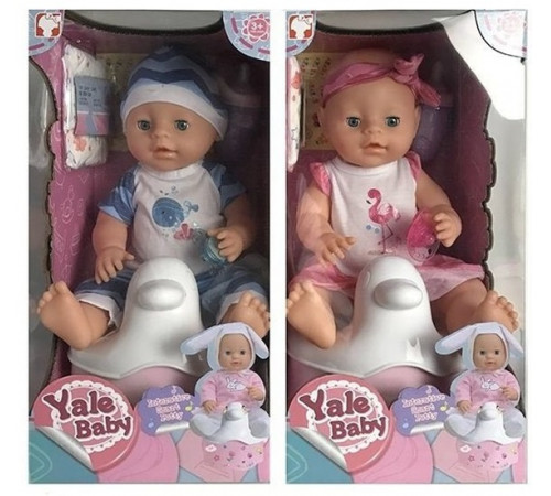  op ДД01.182 Интерактивная кукла с аксессуарами "yale baby" в асс.