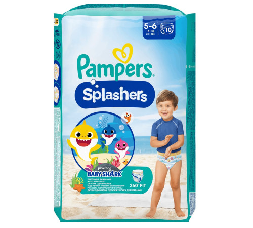 Pampers Splashers  5-6 (14+ кг.) 10 шт. pampers splashers  5-6 (14+ кг.) 10 шт.