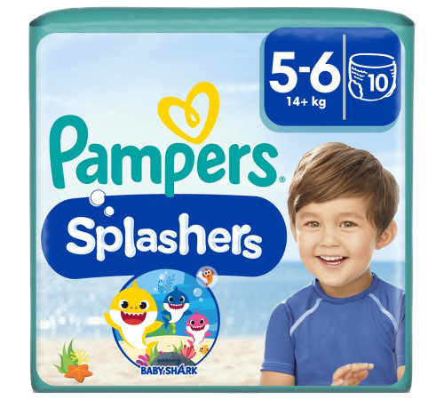Pampers Splashers  5-6 (14+ кг.) 10 шт.  pampers splashers  5-6 (14+ кг.) 10 шт.