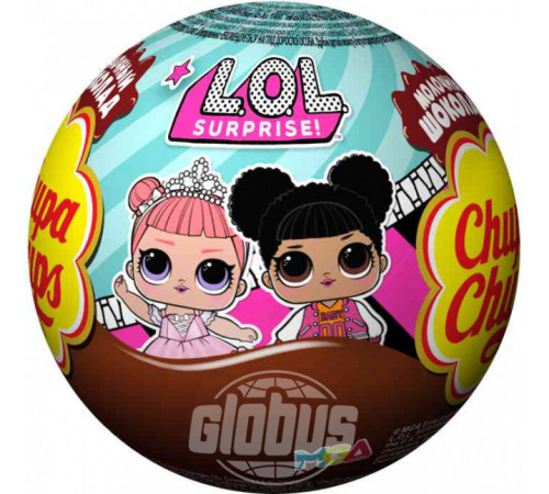 Детское питание в Молдове chupa chups Шоколадный шар с игрушкой (20 гр.) в асс.