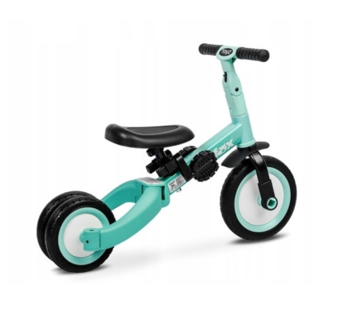 toyz-0275 Трехколесный велосипед 3-в-1 "fox" бирюзовый