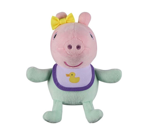 spin master p08448 jucărie din pluș moale peppa pig (15 cm) &icirc;n sort.