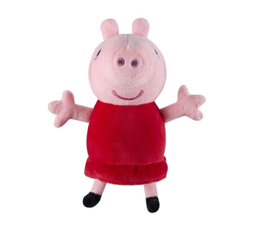 spin master p08448 jucărie din pluș moale peppa pig (15 cm) &icirc;n sort.