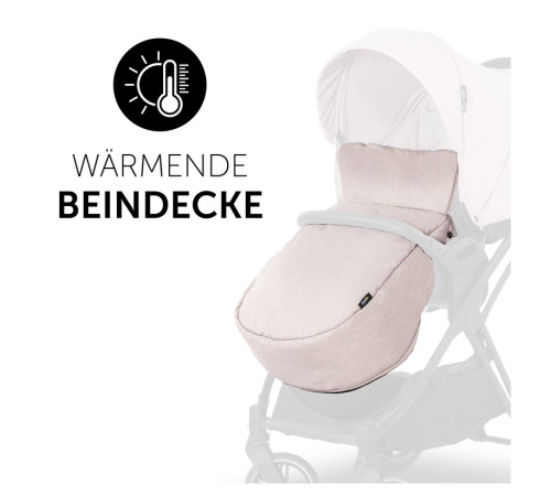 hauck cărucior 2 în 1 vision x set black melange beige