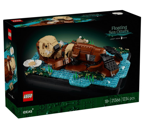 Jucării pentru Copii - Magazin Online de Jucării ieftine in Chisinau Baby-Boom in Moldova lego ideas 21366 constructor "vidre plutind pe apă" (1234 el.)