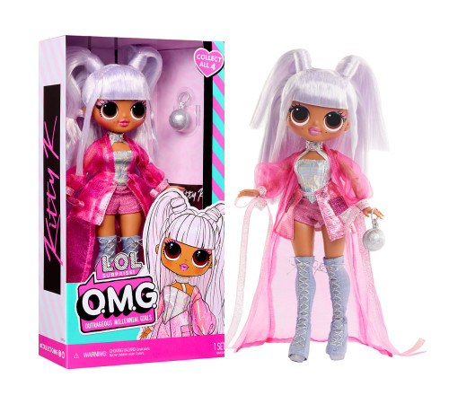  l.o.l. 595632 papusa l.o.l.  surprise! seria o.m.g. entry - kitty k