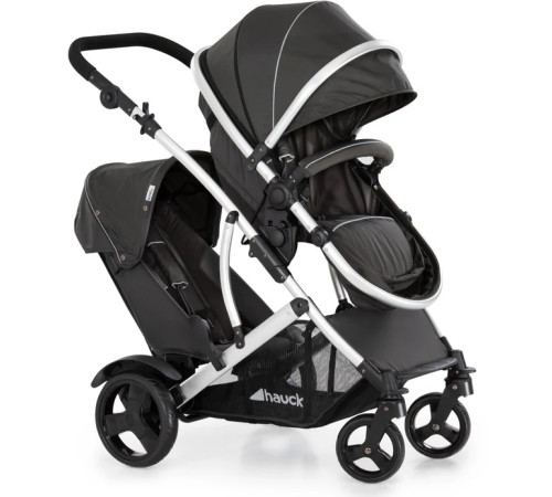 hauck Коляска для двух детей duett 2 black