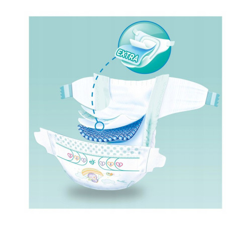 pampers active baby mini 2 (4-8 kg) 66 buc
