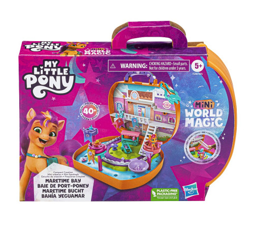 hasbro f3876 set de joc portabil "mini world magic - creation" in sort.