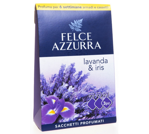  paglieri Мешочки ароматизированные "lavanda and iris" (3 шт.) 030390