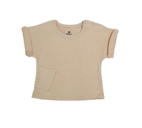 minikin 25062074 Комплект футболка и шорты "naturelle" (р.74) бежевый