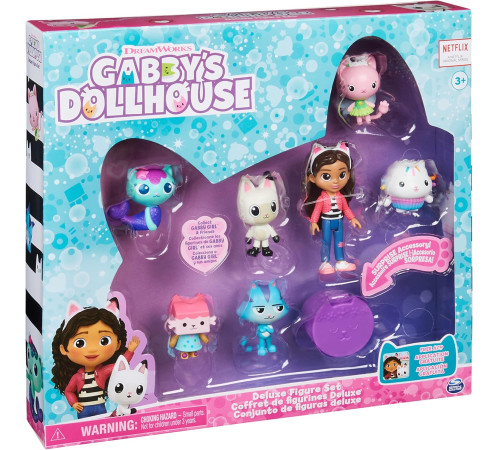 spin master 6060440 Набор фигурок "gabby's cat house deluxe" (7 шт.)