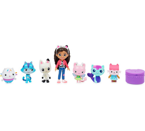spin master 6060440 Набор фигурок "gabby's cat house deluxe" (7 шт.)