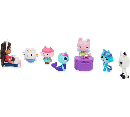 spin master 6060440 Набор фигурок "gabby's cat house deluxe" (7 шт.)