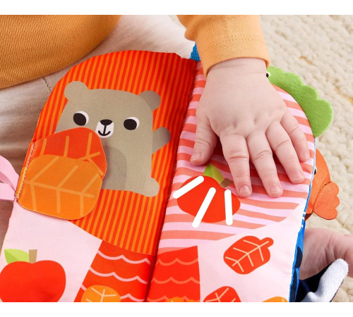 fisher-price jkp53 Мягкая сенсорная книжка "Времена года"