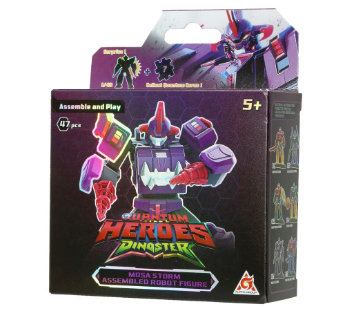 dinoster eu580881a-5 robot-constructor "mosa storm" (44 el.)
