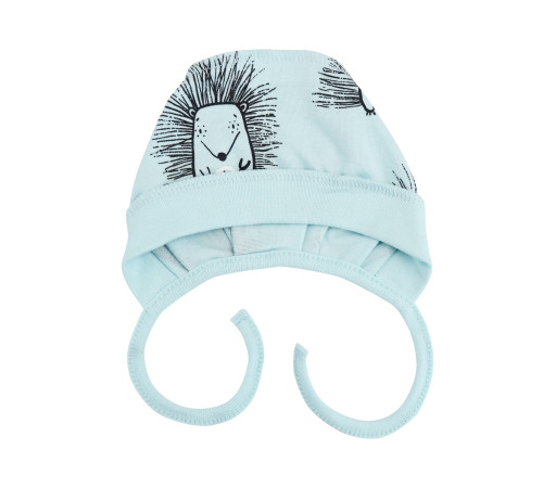 Haine pentru copii in Moldova Minikin 242230341 Căciulă cu legături "Hedgehog" (m.41) albastru  minikin 242230341 căciulă cu legături "hedgehog" (m.41) albastru