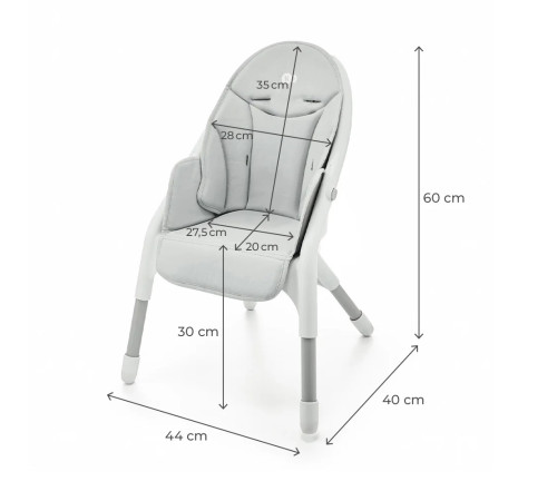 kinderkraft scaun pentru copii 2 in 1 dinnly