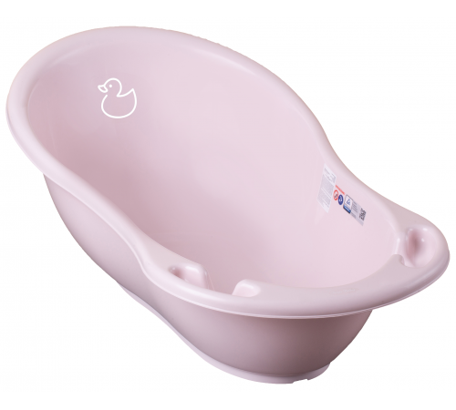  tega baby Ванночка "Уточка" dk-004-130 (86 см.) розовый