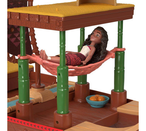 disney princess jbt54 set de joacă "aventurile moanei &icirc;n canoe"