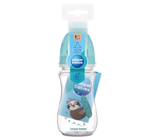 canpol 35/221 Бутылочка антиколиковая easy start "toys" 240мл. (3+)