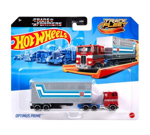 hot wheels hyt56 Базовая машина "Грузовик-трейлер" (в асс.)