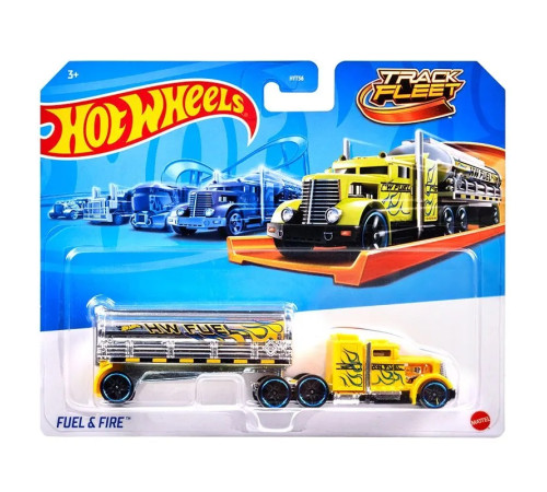 hot wheels hyt56 Базовая машина "Грузовик-трейлер" (в асс.)