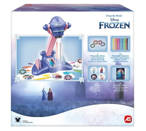 as kids 1028-54002 proiector magic "frozen"