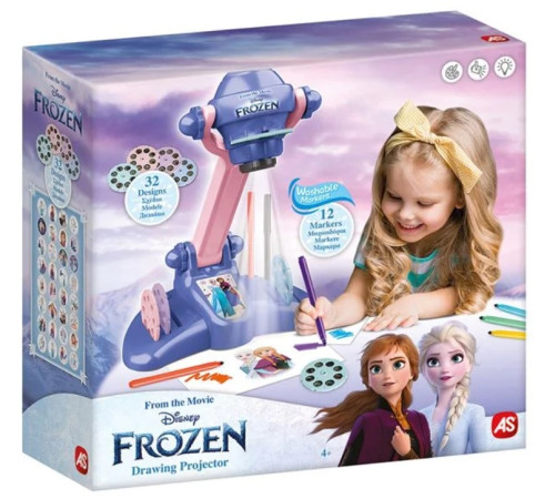 as kids 1028-54002 proiector magic "frozen"