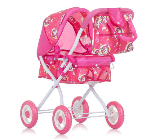  chipolino Коляска для кукол "emily" kzkel02403un unicorn
